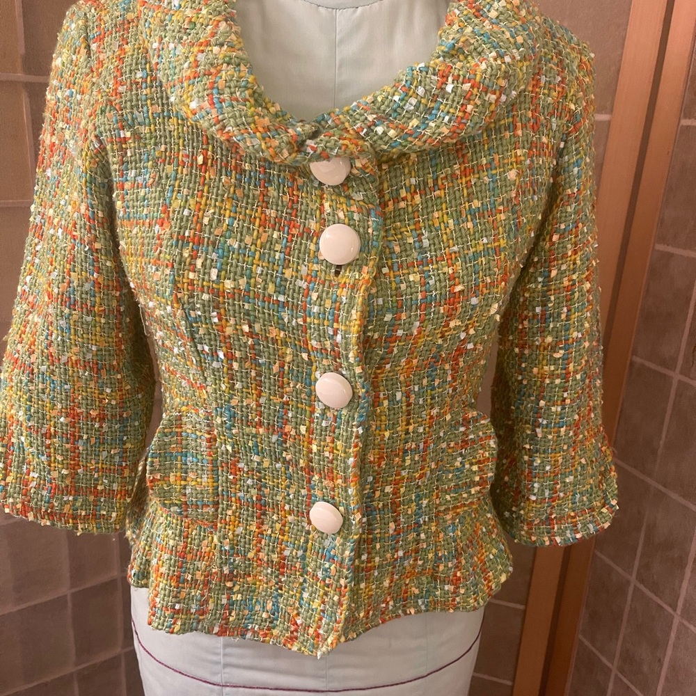 Nick & Mo Multicolor Spring Women's Jacket, sz M